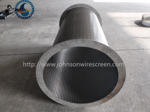 Quality Full Welded Wedge Wire Mesh For Wastewater Treatment Easy Installation wholesale