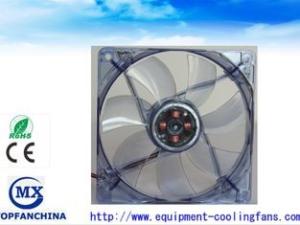 Quality Transparent Blue Computer Case Cooling Fans , 12V Laptop Cooling Fan wholesale