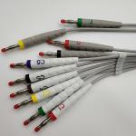 MORTARA Holter ECG Cable 10 Leadwires Banana Plug IEC Standard Durable