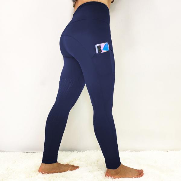 Knee Silicone Ladies Horse Riding Leggings Quick Drying Equestrian Riding