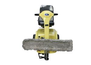 Quality Multi Colored Dust Cart Scooter Floor Cleaning Machine With Three Wheel wholesale