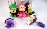 1gb - 128gb Durable Micro USB Storage Drive , Popular Cartoon USB Memory Stick
