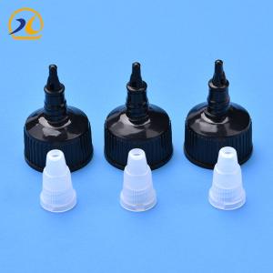 Quality 20mm Polypropylene Lid , Ribbed Closure Squeeze Bottle Cap wholesale