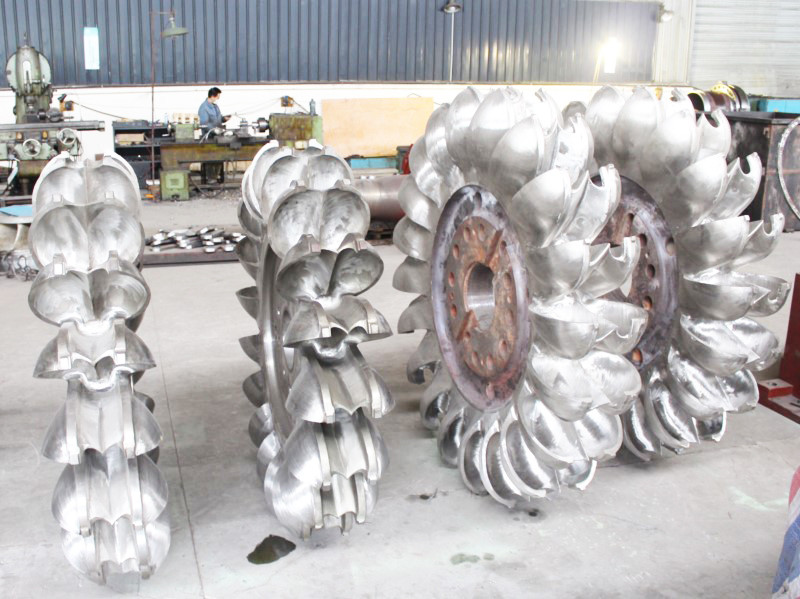 Pelton Water Turbine Runner For Hydro Turbine