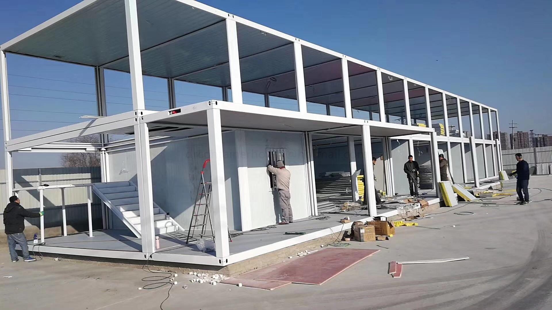 Foldable / Extendable / Detachable Modular Container House Weather Resistant Custom