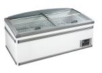 Commercial Glass Combine Island Freezer High Efficiency Refrigeration Equipment