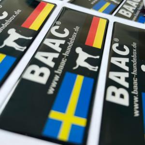 Quality Colorful 60mm 30mm Coated Paper Sticker 3m PU Dome Labels wholesale