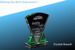 CRYSTAL trophy/CRYSTAL GLASS/TROPHY/JADE GLASS TROPHY/AWARD/CRYSTAL AWARD