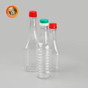 Quality Coconut Oil Plastic Condiment Bottles 500ml Soy Sauce Bottle Food Grade wholesale