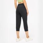 210gsm Women Lounge Wear 3/4 Yoga Pants Workout Sweatpants Yoga Jogger Carpis