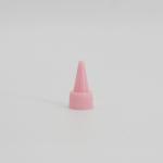 Pink Plastic Spiral Honey Packaging 18mm Screw Flip Cap