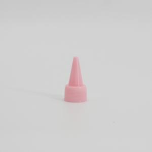 Quality Pink Plastic Spiral Honey Packaging 18mm Screw Flip Cap wholesale