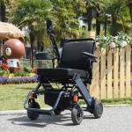 Lithium Battery Aluminum Electric Wheelchair 6km/Hr