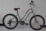 CE standard hi-ten steel 26 inch elegant city bike for lady with Shimano 6 speed