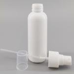HDPE White Round 39*142mm 3.38oz Spray Bottle Makeup