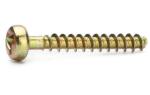 Color Zinc Pan Head Self Tapping Screws Tri Wing Safety Screw For Plastics