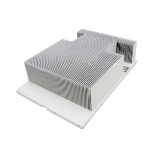 Quality 1-10mm Base Customizable Skived Fin Heat Sink Square Anodizing wholesale