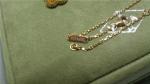 In stock Van Cleef & Arpels Alhambra 18K yellow gold necklace from factory