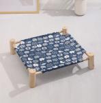 Disassembled Wooden Pet Hammock Bed Washable Dog Cat Marching Beds
