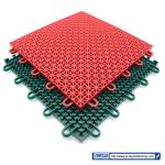 350g removable PP Interlocking Sports Tiles Waterproof Anti Skidding