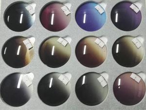 Quality Sunglass Uv400 Protection Lenses , Tinted CR39 1.499 Custom Sunglass Lenses wholesale