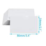 Double Sided Sublimation Metal Blanks Printable Sublimation Business Card Blanks