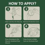 OEM Wholesale First Aid Kit Emergency Wound Dressing for Opening Chest Wound