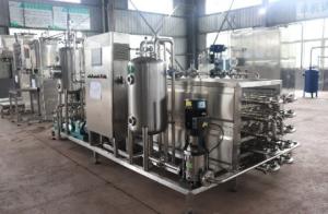 Quality Aseptic Casing UHT Sterilizer Machine 1.2 Ton Per Hour wholesale