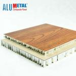 Alumetal lower price wooden aluminum honeycomb sandwich panel honeycomb metal