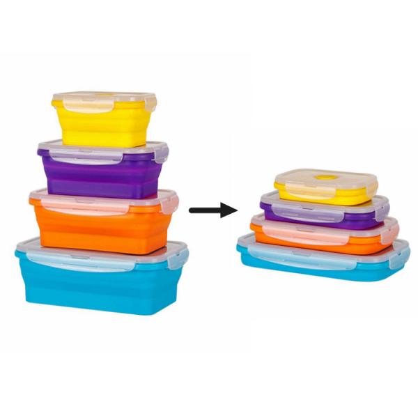 Unik Eco Friendly High Quality Fun Kids Box Unique Collapsible Food Lunch
