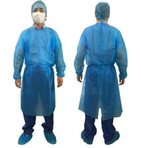 Quality Long Sleeves Disposable PPE Gowns Anti Virus Safety Protective Clothing wholesale