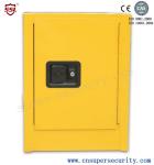 Yellow Powder Coated Flammable Chemical Storage Cabinets For Laboratory , Bench