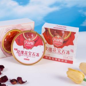 Quality Rose Herbal Jelly Dessert 168g Plant Based Functional Food Supports Skin Health and Female Wellness Ready to Eat Low Sugar Clean Label Snack wholesale