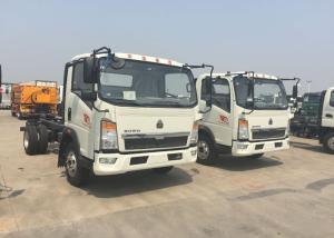 Quality 12 Tons HOWO Light Duty Commercial Trucks White Color 116HP Engine 4×2 Drive wholesale