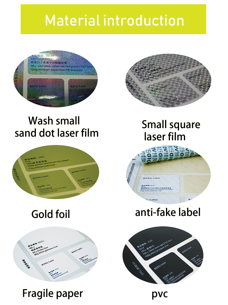 85x11mm Highly Adhesive Barcode printing Custom Shipping Labels
