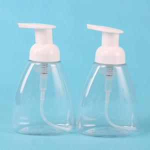 Quality 300ml PET Clear Hand Sanitizer Foam Bottle / Mousse Foam Bottle wholesale