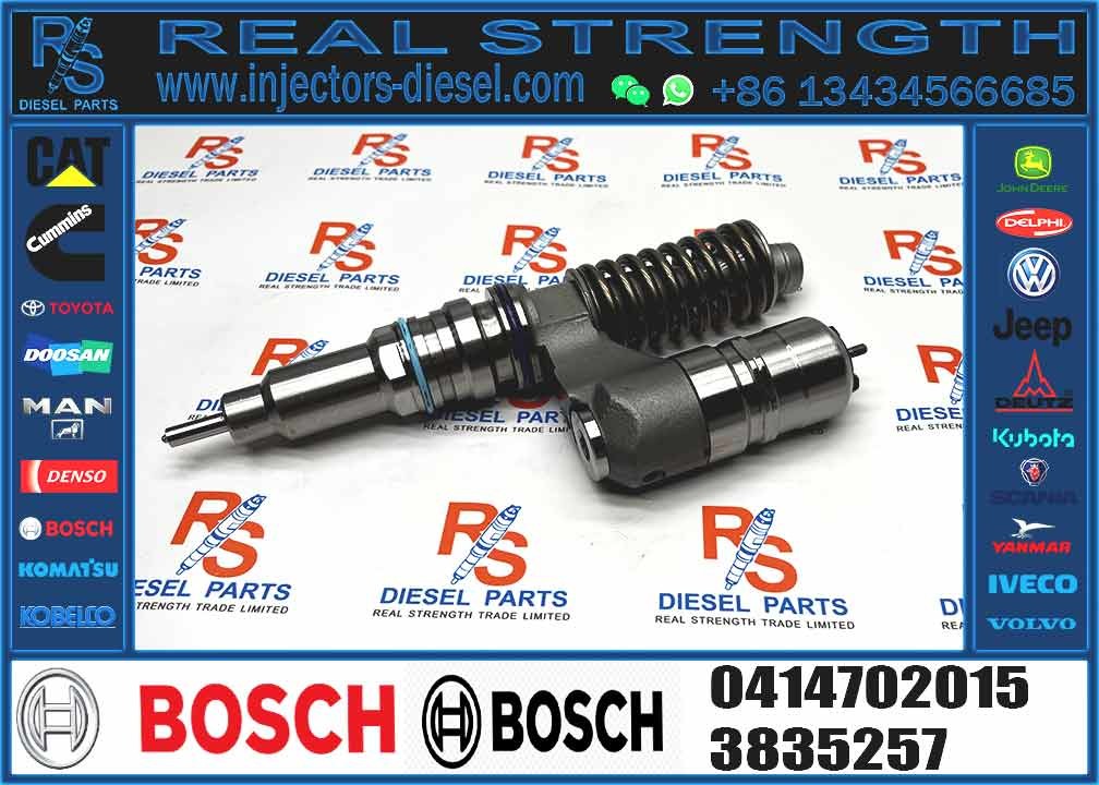 Original Diesel Engine Fuel Injector 0414702024 Fuel injector Assembly 3835257 0414702015
