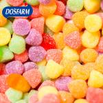 Sour Fruity Flavors Delicious Gummies Colorful Candy 0 Fat Vitamin C Gummy Candy