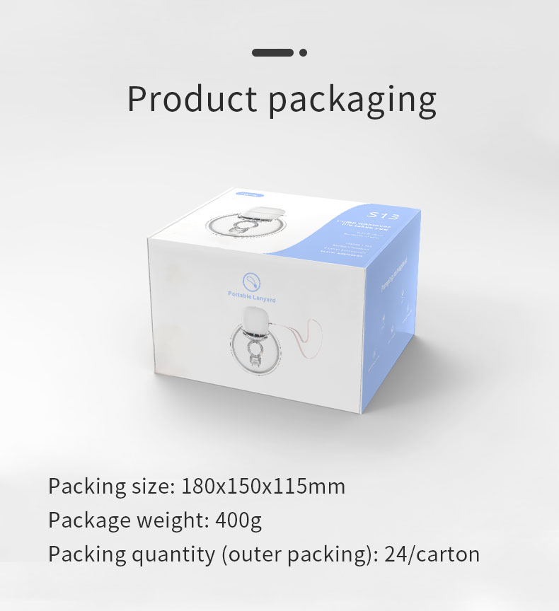 USB Port BPA Free Wearable Electric Breast Pump Remote Control Hands Free Electric Breast Pump