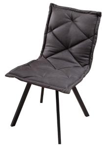 Quality Modern Fabric Upholstered Dining Chairs 600*520*870 wholesale