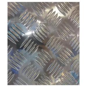 Quality Decorate floors walls aluminum embossed sheet checkered plate weight alloy 1050 1060 1100 6063 5052 for trailer wholesale