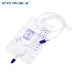 Clinic Urology Disposable Medical PVC Urine Drainage Bags With Sampling Port