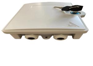 Quality wall mount Outdoor Fiber Optic Distribution Box，PC+ABS material IP65 wholesale