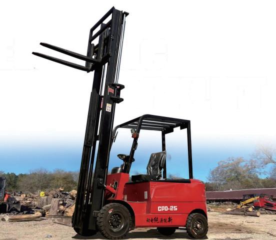 2.5 Ton Electric Forklift With 48V Battery 5m Max Lifting Height And 2.5m