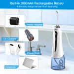 dental Oral Irrigator Water Flosser IPX7 Waterproof Cordless