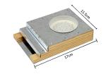 Beekeeping Equipment Apiculture Tool American Style Wooden Bee Feeder