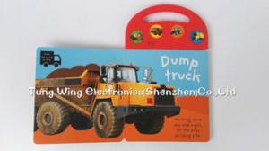 Quality 29mm Speaker Toy Trucks Button Sound Book WCA Interactive Sound Books wholesale
