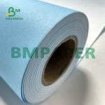 Single Sided Blue 20LB Plotter Paper With Raw Wood Pulp Material For Everyday