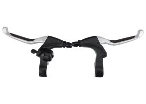 Quality Twist Shift Alloy Brake Lever , Mountain Bike Components Integraded Bell Design wholesale