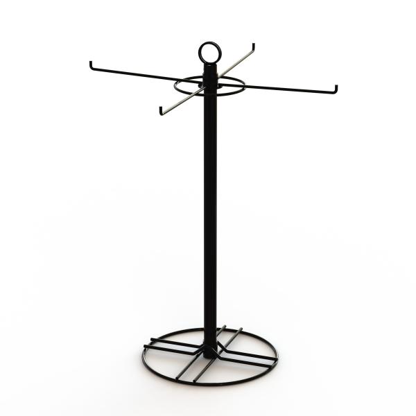 Cheap 4 Wire Hooks Spinner Tabletop Display Racks For Eyewear Retainer for sale
